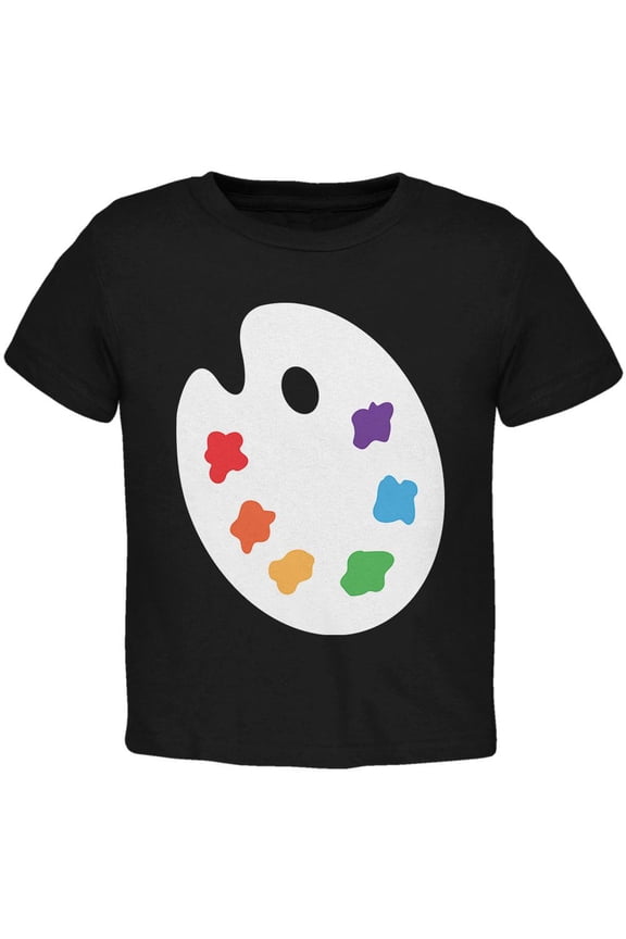 Halloween Artist Palette Costume Toddler T Shirt 2T