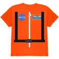 thumbnail image 1 of Halloween Astronaut Costume Orange Escape Suit Youth T Shirt Multi YLG, 1 of 1