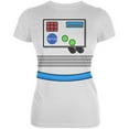 thumbnail image 1 of Halloween Astronaut Costume White In Space EVA Suit Juniors Soft T Shirt White X-LG, 1 of 2