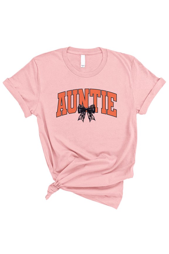 Halloween Auntie Shirt Unisex 3X-Large Pink