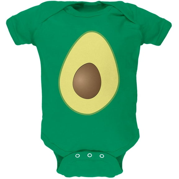 Halloween Avocado Costume Soft Baby One Piece Kelly Green 24 Month