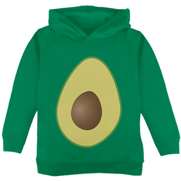 Halloween Avocado Costume Toddler Hoodie Green 2T