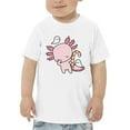 thumbnail image 1 of Halloween Axolotl And Candy T-Shirt Toddler -Image by Shutterstock,  3 Toddler, 1 of 4