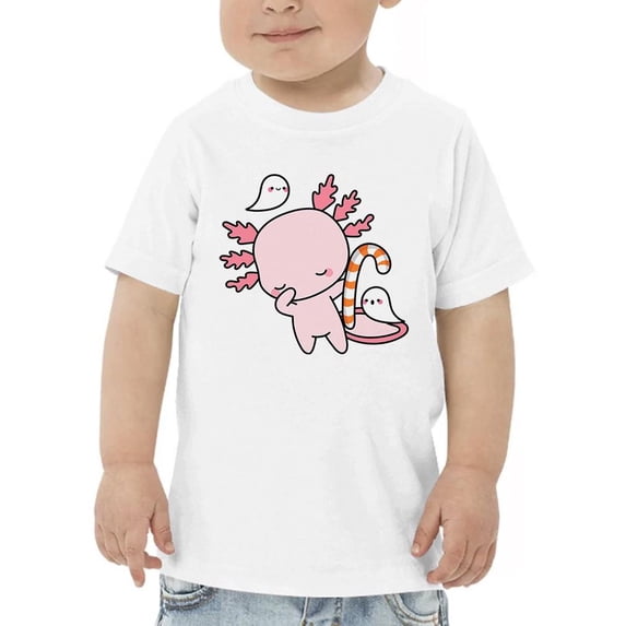 Halloween Axolotl And Candy T-Shirt Toddler -Image by Shutterstock, 3 Toddler