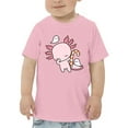 thumbnail image 1 of Halloween Axolotl And Candy T-Shirt Toddler -Image by Shutterstock,  4 Toddler, 1 of 4