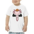 thumbnail image 1 of Halloween Axolotl And Donut T-Shirt Toddler -Image by Shutterstock,  2 Toddler, 1 of 4