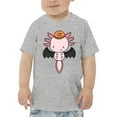 thumbnail image 1 of Halloween Axolotl And Donut T-Shirt Toddler -Image by Shutterstock,  3 Toddler, 1 of 4