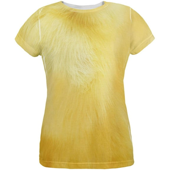 Halloween Baby Chicken Costume All Over Womens T Shirt Multi LG