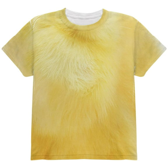 Halloween Baby Chicken Costume All Over Youth T Shirt Multi YXL