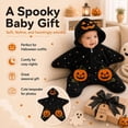 thumbnail image 1 of Halloween Baby Clothes Soft Flannel Hooded Romper Jumpsuit Halloween One-Piece Fll Winter Outfit for Kids, 1 of 6
