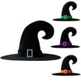 thumbnail image 1 of Halloween Baby Hats Decorative Props Roleplay Headdress Bow Caps Wizard HatToddler Hat Green One Size, 1 of 3
