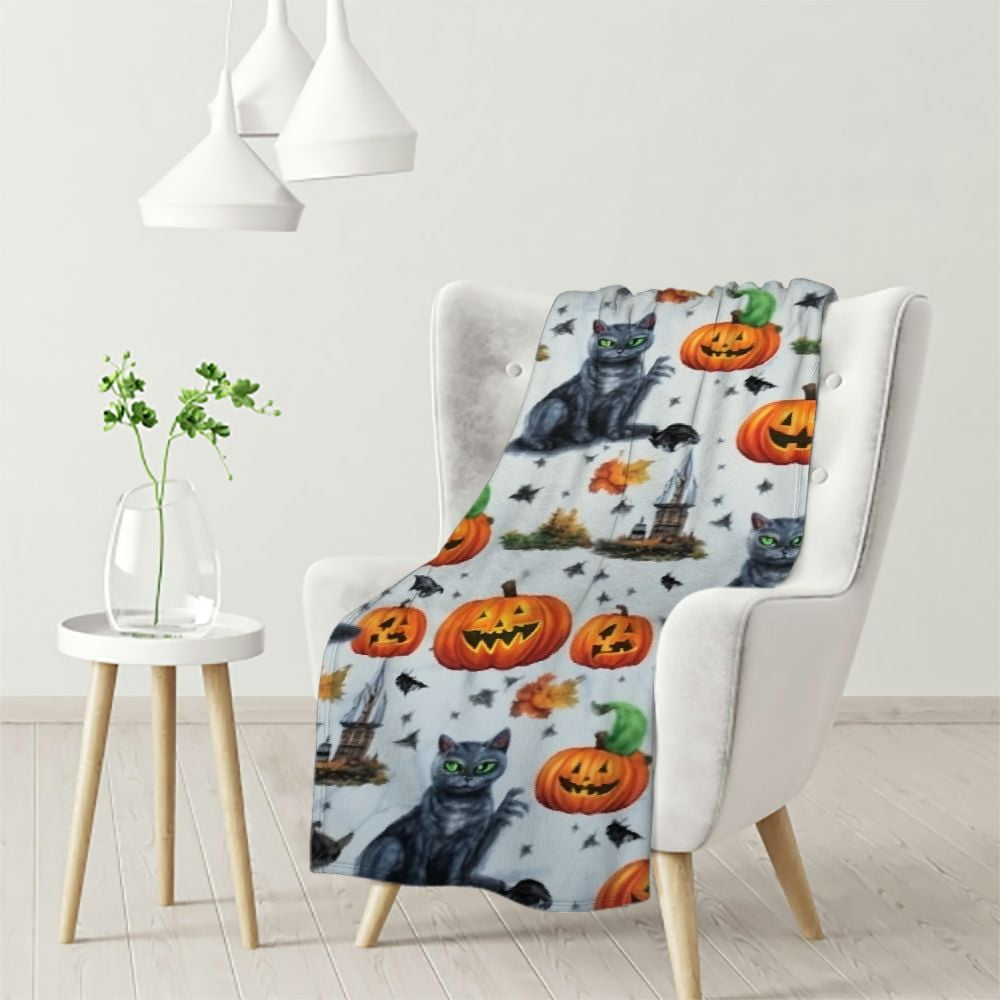 Halloween Baby Receiving Blanket Stroller Throw Blanket for Walmart