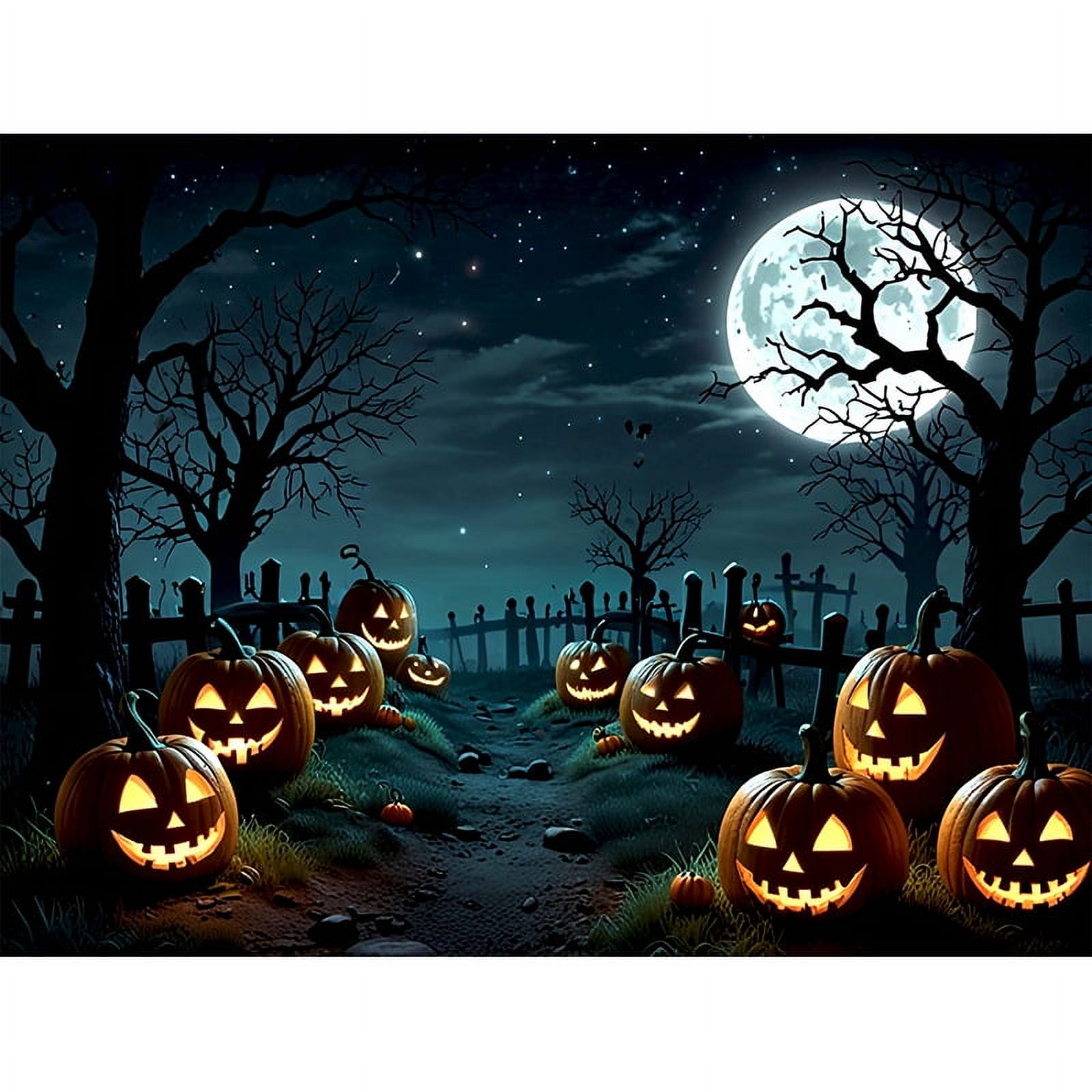 Hallowe Backdrop Full Moon Scary Night Castle Trees Pumpkin Lantern Photography Background Kids Adult Family Party R Wh 03 63b6d15c Dde3 475d 80db 6a723e3638ea.a3d919d33981b7edf4dd56ce145ec6b3