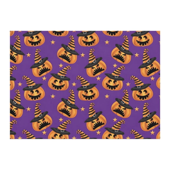 Halloween Background 8x6ft - Retro Horror Pattern with Skeleton and Black Cat