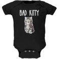 thumbnail image 1 of Halloween Bad Kitty Cat Ghost Soft Baby One Piece Black 3 Month, 1 of 1