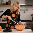thumbnail image 1 of Halloween Baking Scraper,Silicone Cake Decorating Tool with Festive Patterns,Mixing Spatula for Cookies Cupcakes,Dishwasher Safe Clearance, 1 of 6