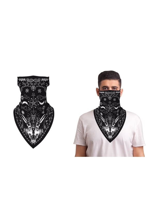 Halloween Balaclava Face Mask Neck Gaiter with Earloop For Men and Women , Incubus
