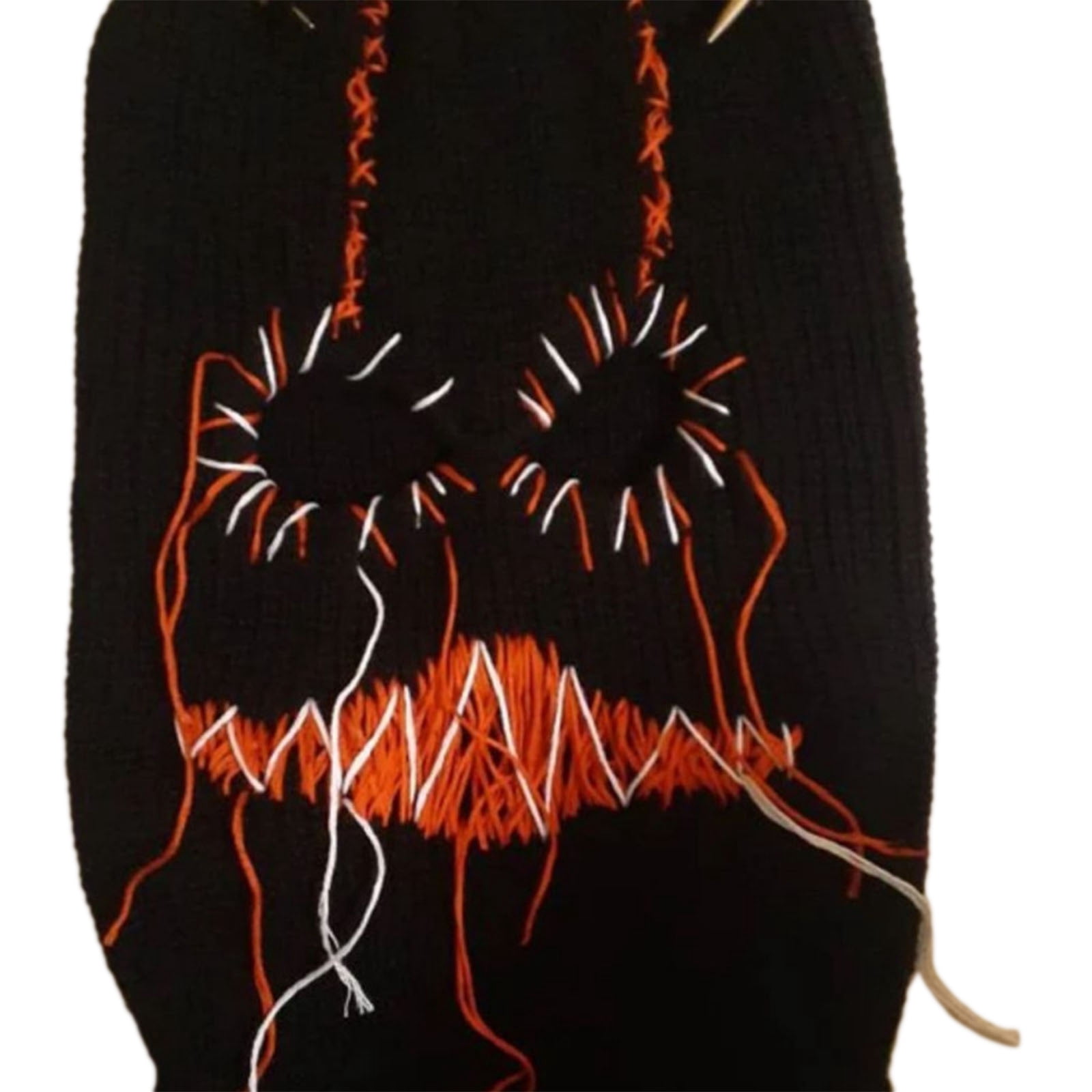 Halloween Balaclava Funny Balaclava Face Mask Balaclava Distressed Party Hat Scary Balaclava Hooded Knitted Hat Beanies