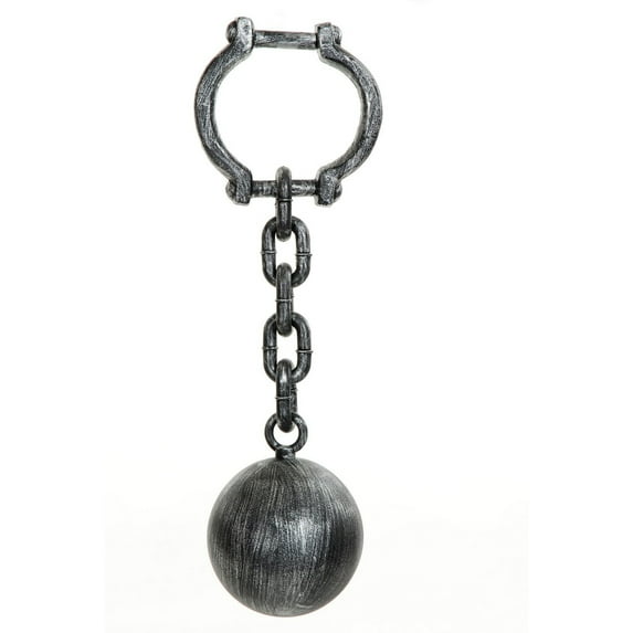 Halloween Ball & Chain with Shackle 21"