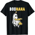 thumbnail image 1 of Halloween Banana Ghost Boonana Funny Costume Men Women Kids T-Shirt, 1 of 8