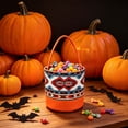 thumbnail image 1 of Halloween Basket for Kids Handheld Pumpkin Storage Candy Basket 8.6x9.0in for Trick or Treat Party Home Decor by OVFUIZ, 1 of 6
