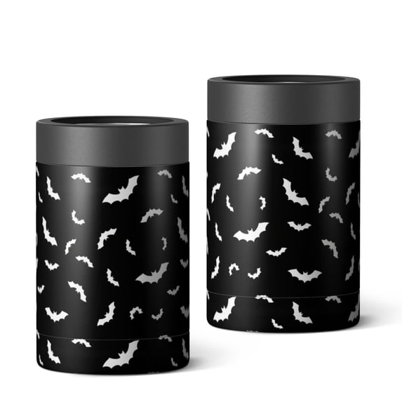 Halloween Bat Cloud Silhouette Pattern Can Cooler 1 Pack, Vacuum ...
