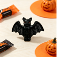 thumbnail image 1 of Halloween Bat Decoration Spooky Resin Figurine For Indoor Home Decor Shelf And Halloween Party Setup, 1 of 5