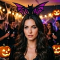 thumbnail image 1 of Halloween Bat Ear Headband Felt Accessory D 1pc, 1 of 5