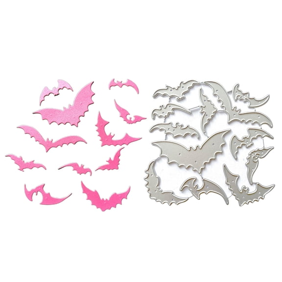 Halloween Bat Embossing Cutting Dies Halloween Die Cuts for Greeting Card Wedding Invitation Making Scrapbooking
