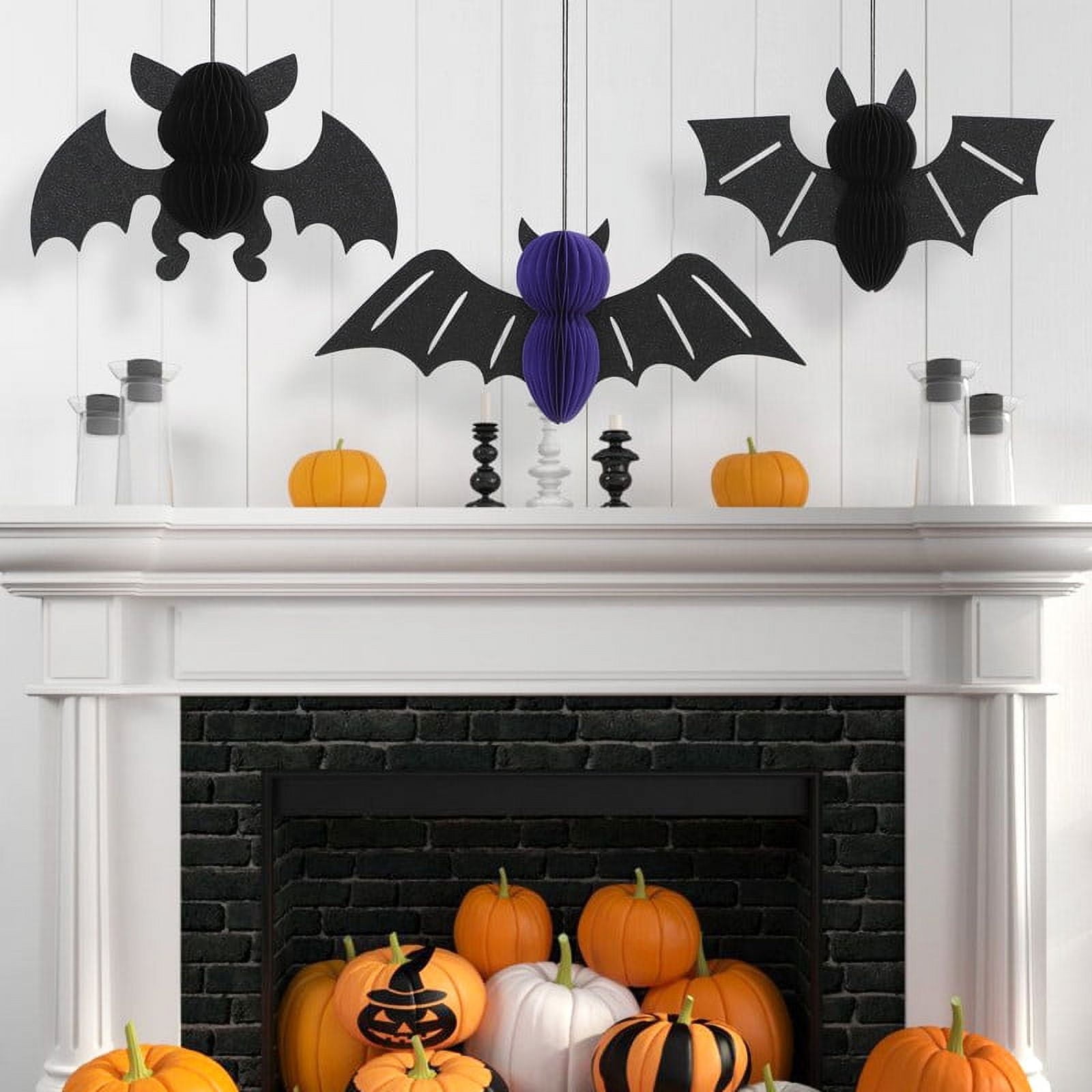 18pc Ghost Spider Garland Set Halloween Party Prop Indoor Haunted House Decor 18pc Ghost Spider Garland Set Halloween Party Prop Indoor Haunted House Decor