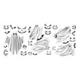 thumbnail image 1 of Halloween Bat Luminous Wall Stickers (3 Pcs) - PET Film, Multicolor, Easy to Apply/Remove, No Residue, for Windows/Walls/Doors, Party/Family Gathering Decor, 1 of 8
