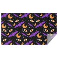 thumbnail image 1 of Halloween Bat Moon Eye Pattern Rectangle Tablecloth 60"x102",Waterproof Polyester Rectangle Table Cloth, Wipeable Spillproof Polyester Tablecloth for Dining, Camping, Indoor and Outdoor, 1 of 6