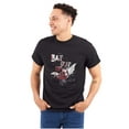 thumbnail image 1 of Halloween Bat Out of Hell Spooky Men's Graphic T Shirt Tees Brisco Brands S, 1 of 4