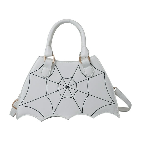 Halloween Bat Purse Sling Bag Crossbody Bags for Women, PU Leather Bat Shaped Crossbody Shoulder Bag Gothic Novelty Shoulder Bag Holiday Party Gift Candy Bag