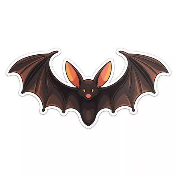 Halloween Bat Sticker Phone Decal Water Bottle Stickers Car Decals ...