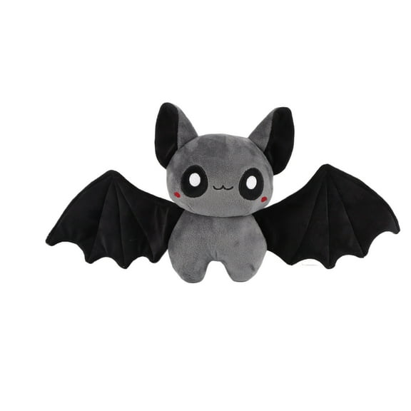 Halloween Bat Stuffed Animals Stuffed Flying Bat Stuffy Plushy Cute Creepy Gothic Spooky Toy Halloween Plush Bat 17 Inch Soft Plush Bat for Halloween Party Decoration Gift