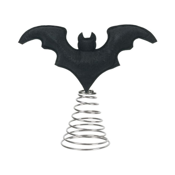 Halloween Bat Tree Topper Ornaments - Mini Spooky Bat Decor for Halloween Party, Haunted House, DIY Crafts & Themed Events - Flying Bat Miniatures for Halloween Tree & Home Decor