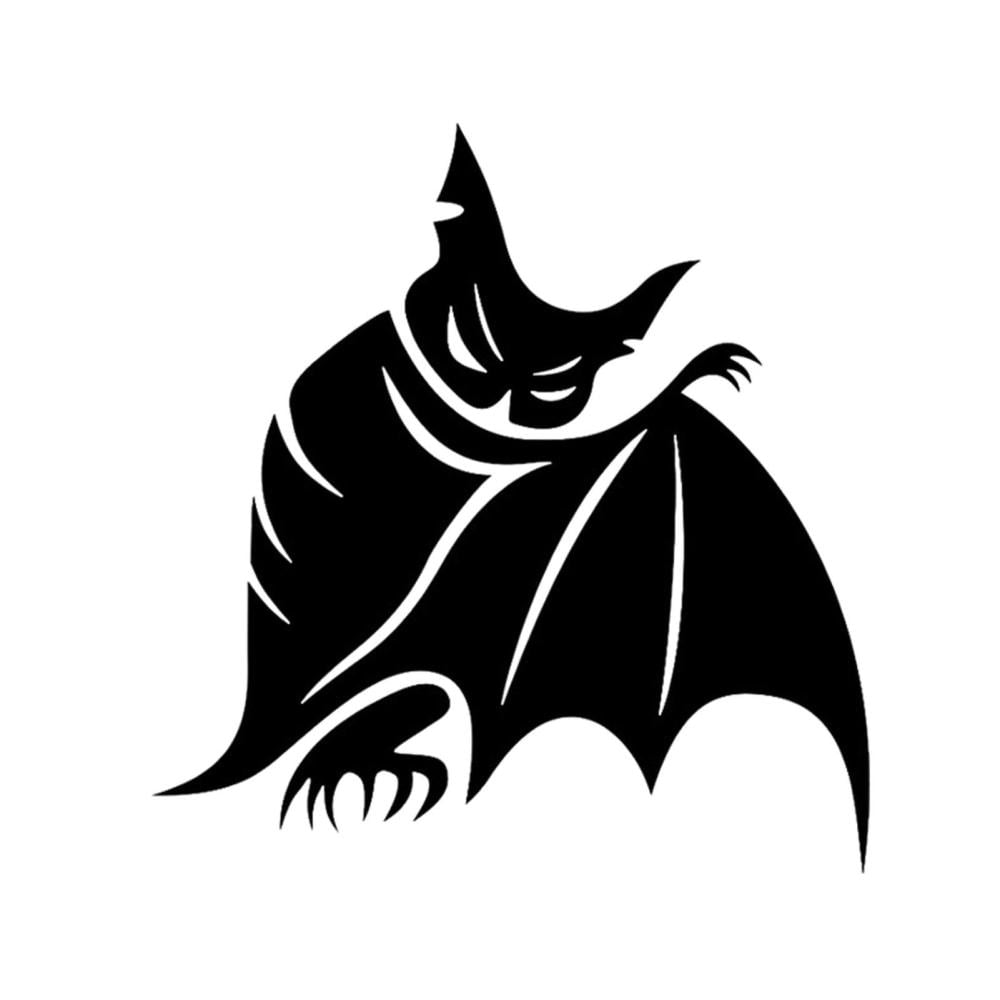 Halloween Bat Window Stickers Spooky Halloween Bat Car Decals