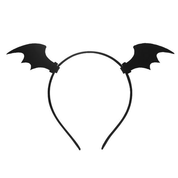 Halloween Bat Wing Shape Hairband Goth Kids Female Clip Headdress Goth Hair Clip for Hauntsed House Parties for Head Dec