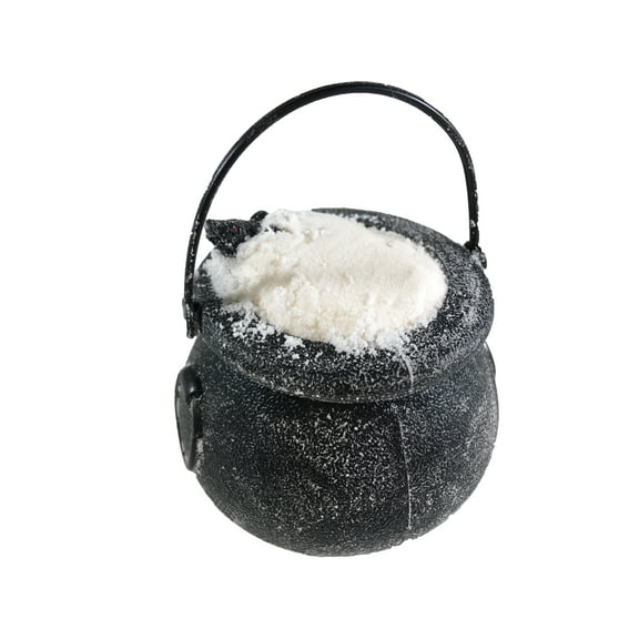 Halloween Bath Bomb for Kids with a Surprise Scary Toy Inside Witches Brew Cauldron White Autumn Spice Handmade in USA Natural and Safe by Relaxcation 7 oz