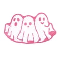 thumbnail image 1 of Halloween Bath Rug 19.7*31.5 Inch Ghost Bat Pattern Goth Bath Mat Spooky Black White Gothic Bathroom Rug Non Slip Front Door Mat Carpet for Bedroom Home Living Room Kitchen Floor Decor Supplies, 1 of 5