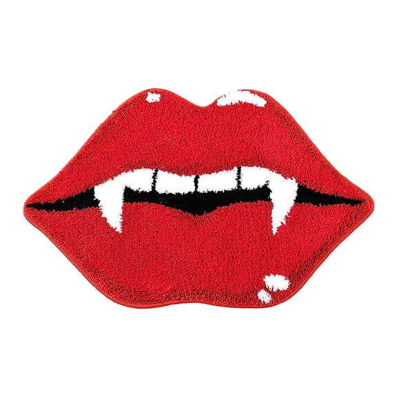 Halloween Bath Rug - Non- Pumpkin Skull Ghost Bathroom Mat, Super Absorbent & Washable Fall Decor for Bathroom, Bedroom & Living Room