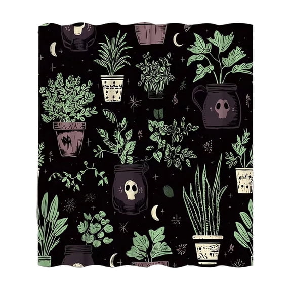 Halloween Bathroom Decor,Fall Shower Curtains for Bathroom,Halloween Shower Curtain Bathroom Shower Partition Home Halloween Shower Cloth(Black A S 70*50in)