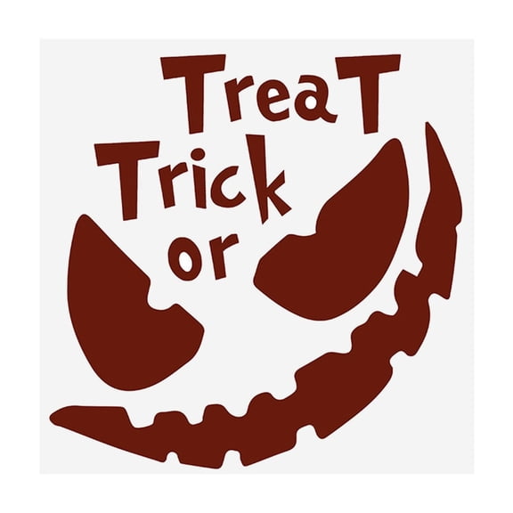 Halloween Bathroom Decor, Halloween Toilet Sticker, Trick or Treat Decal, Removable Waterproof Wall Decoration, Spooky Holiday Home Decor