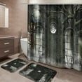 thumbnail image 1 of Halloween Bathroom Sets with Shower Curtain and Rugs and Accessories, Witch Skull Shower Curtain Sets, Spooky Shower Curtains for The Bathroom, Halloween Bathroom Decor 3 Pcs, 1 of 7