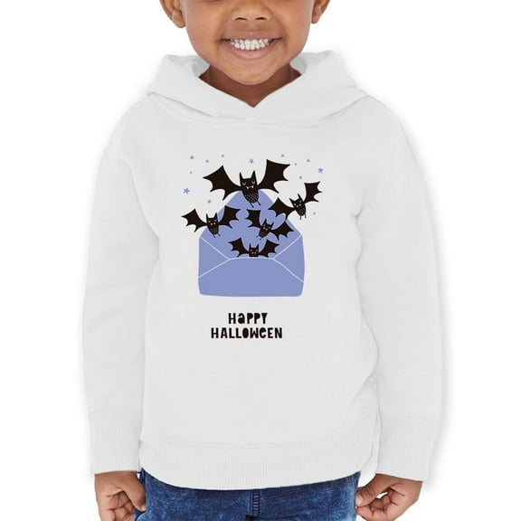 Halloween Bats Envelope Hoodie Toddler -Image by Shutterstock,  4 Toddler