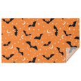 thumbnail image 1 of Halloween Bats with Moons and Stars Rectangle Tablecloth 60"x102",Waterproof Polyester Rectangle Table Cloth, Wipeable Spillproof Polyester Tablecloth for Dining, Camping, Indoor and Outdoor, 1 of 6