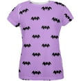 thumbnail image 1 of Halloween Bats Pattern All Over Womens T Shirt, 1 of 2