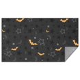 thumbnail image 1 of Halloween Bats and Stars Pattern Rectangle Tablecloth 60"x102",Waterproof Polyester Rectangle Table Cloth, Wipeable Spillproof Polyester Tablecloth for Dining, Camping, Indoor and Outdoor, 1 of 6