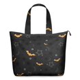 thumbnail image 1 of Halloween Bats and Stars Pattern Travel Tote Bags for Women Carry On,Large Weekender Bags for Women Travel,Multi Functional Duffle Bag for Work,Shopping,Sports, 1 of 5